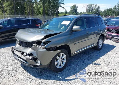 2011 Toyota Highlander Se V6 из США, поврежденный, VIN 5TDBK3EH0BS042476